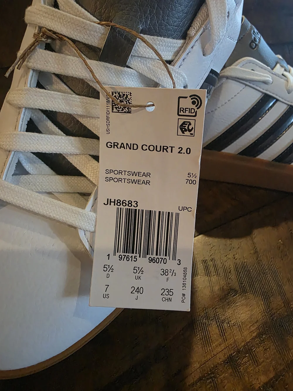 adidas used has